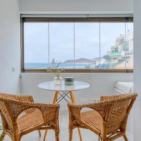 Stylish Sea View Canteras דירה *