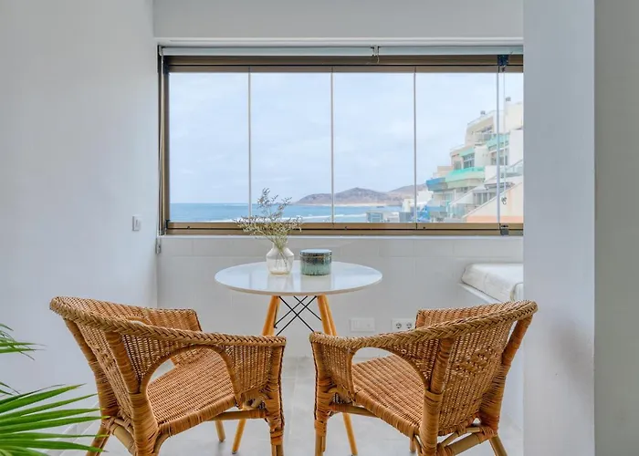 Stylish Sea View Canteras 아파트 *